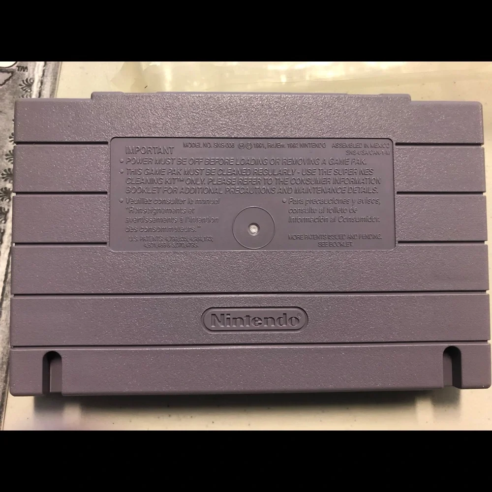 Super Nintendo Super Off Road The Baja